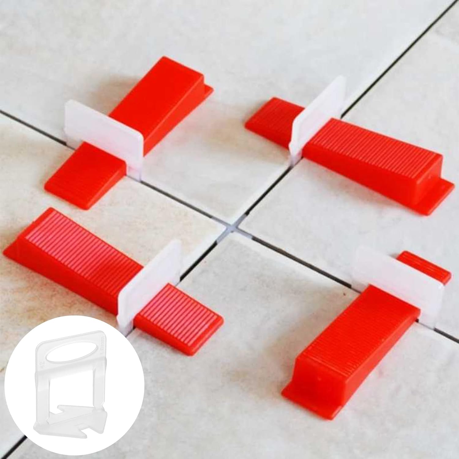 Tile Leveling Clip - Zestaw 100 szt. klinów do systemu
