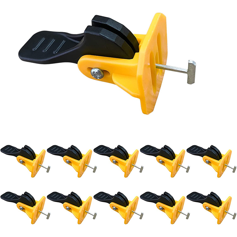 Tile Leveling Clip - System poziomowania płytek podłogowych Klipsy Zestaw