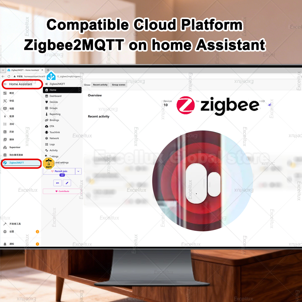 Zigbee 3.0 czujnik okna drzwi  – Home Improvement Hardware recenzja i cena