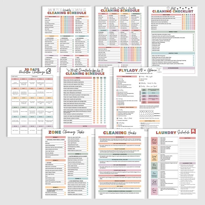 Harmonogram sprzątania w gospo – Home Improvement Books recenzja i cena
