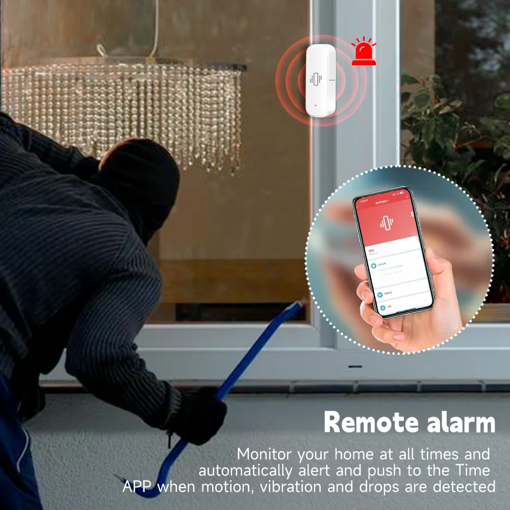 Inteligentny czujnik wibracji  – Home Improvement Hardware recenzja i cena