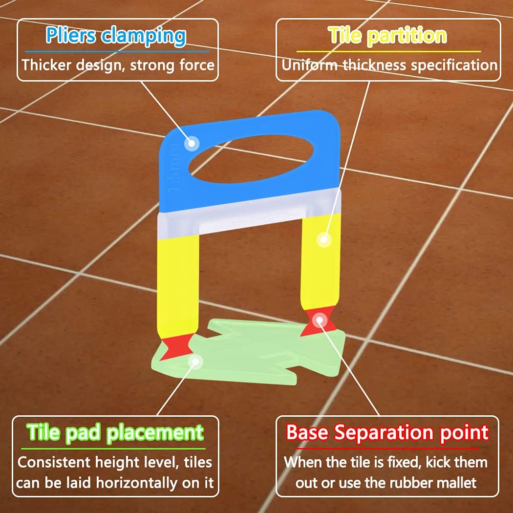 Zestaw 100 szt. klinów do syst – Tile Leveling Clip recenzja i cena